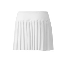 Yonex Tennis Skirt Wimbledon with Inner Shorts 2024 White Women